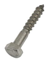 144-3552 RS PRO Hex Coach Screw, Stainless Steel, 8mm x 50mm