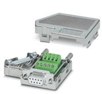 2744241 Phoenix Contact SUBCON-PLUS 9 Way 35 ° Cable Mount D-sub Connector Socket