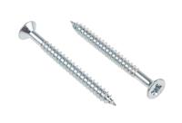 144-3506 RS PRO Pozidriv Countersunk Steel Wood Screw, Bright Zinc Plated, No. 12 Thread, 2.1/2in Length