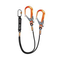 nhdya10ac NEOFEU 1m Fall Arrest Fall Arrest Lanyard Screw Gate Locking Carabiner Twin