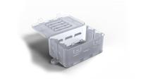 konnektit-204-100 WISKA KonnektIT Series Transparent Polypropylene Junction Box, IP20, 100 x 51.5 x 34mm