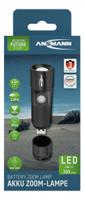 1600-0247 Ansmann Future T-Series LED Torch Black - Rechargeable 300 lm, 98.5 mm
