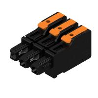 8000078329 Weidmüller, 7.5mm Pitch, OMNIMATE 4.0, 3 Way, , Pluggable Terminal Block, Plug, PCB Mount, Snap In Termination,