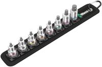 3974 Wera 8-Piece Imperial 3/8 in Bit Socket Set , Hex Bit