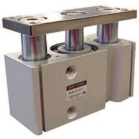 mgqm25-20 SMC Pneumatic Guided Cylinder - MGQM25-20, 25mm Bore, 20mm Stroke, MGQM Series, Double Acting