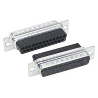 cp25m L-Com C&P 25 Way Through Hole D-sub Connector Plug