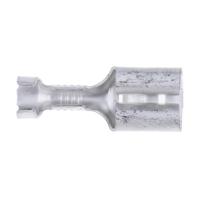 42238-2 TE Connectivity FASTIN-FASTON .250 Uninsulated Female Spade Connector, Receptacle, 6.35 x 0.81mm Tab Size, 0.8mm² to