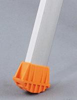 02370006 TUBESCA Anodized Aluminium 6 steps Step Ladder, 1.32m platform height, 1.97m open length