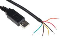 ttl-232rg-vreg3v3-we FTDI Chip TTL-232RG-VREG3V3-WE TTL to USB Serial Converter Generic Cable for use with FPGA/PLD, FTDI VDRIVE2 Or VMUSIC2