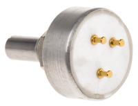 157b203mx9001 Vishay 157 20kΩ Rotary Potentiometer 1-Gang Panel Mount, 157B203MX9001