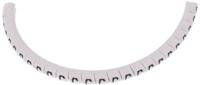 901-10403 HellermannTyton Helagrip Slide On Cable Marker, Black on White, Pre-printed "C", 1 → 3mm Cable,