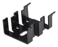 fk216sacb Fischer Elektronik Heatsink, 15K/W, 30 x 25.4 x 13mm, Clip, Screw