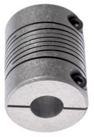 725253232 Huco Beam Coupling, 25mm Outside Diameter, 10mm Bore, 31.8mm Length Coupler