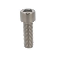 606-466 RS PRO Black Stainless Steel Hex Screw, DIN 912, M6 x 14mm