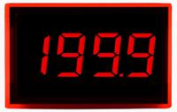 sp-300 Lascar Digital Voltmeter DC, LED Display 3.5-Digits ±1 %