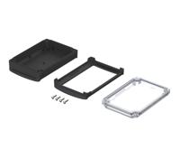 48322250hmt1 Bopla BoVersa Series Black, Transparent Polycarbonate General Purpose Enclosure, 134.9 x 88 x 42mm