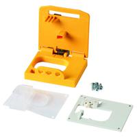 289980-cie-pkz01-xsvb-v Eaton Grey/Yellow Plastic Enclosure -