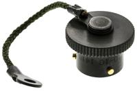 62gb-810-10 Amphenol Limited 62GB MIL-DTL-26482 Socket Dust Cap, Shell Size 10, with Zinc Cobalt Finish, Aluminium