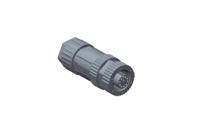 msap-03bffa-sl8001 Amphenol Industrial Industrial Circular Connector, 3 Contacts, Threaded, M12 Connector, Socket, Female, IP68, M Series
