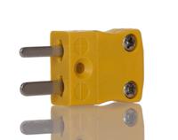 262-3135 RS PRO Miniature Thermocouple Connector for Use with Thermocouple, 4mm Probe, ANSI, RoHS Compliant Standard