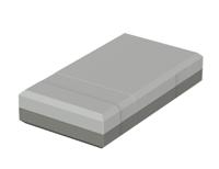 32153002-eg-1530 Bopla Elegant Series Grey Polystyrene Enclosure, IP40, Grey Lid, 150 x 82 x 30mm
