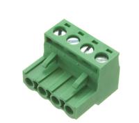 237-8452 RS PRO, 5.08mm Pitch, 4 Way, Pluggable Terminal Block, Plug, Free Hanging (In Line)