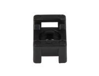 233-663 RS PRO Black Cable Tie Mount 10 mm x 15mm, 4.8mm Max. Cable Tie Width