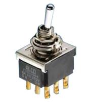 fth0904 TE Connectivity Toggle Switch, Panel Mount, On-Off-(On), SPDT, Solder Terminal, 125V ac