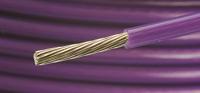 5858-vi005 Alpha Wire Hook-up Wire TEFLON Series Purple 1.23 mm² PTFE Equipment Wire, 16 AWG, 19/0.29 mm, 30m, PTFE Insulation,
