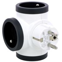 049436 Legrand French / German Multi Outlet Plug, 16A, Plug-In