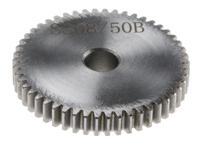 878-7881 RS PRO Steel 50 Teeth Spur Gear, 0.8 Module, 8mm Bore Diam, 40mm Pitch Diam, 19mm Hub Diam