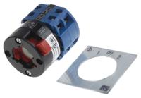 ca10a215gba001ft Kraus & Naimer, DP 3 Position 60° Double Throw Cam Switch, 20A