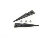 a00cf ideal-tek 40 mm, Carbon Fibre, Straight, Tweezer Tips