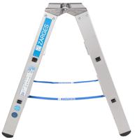41549 Zarges Aluminium 2 x 3 steps Step Ladder, 0.88m open length