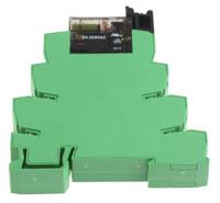 2910507 Phoenix Contact PLC-RSC- 24DC/21-21AU/MS Series Interface Relay, DIN Rail Mount, 24V dc Coil, DPDT, 2-Pole