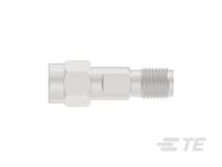 2081888-1 TE Connectivity Straight 50Ω RF Adapter SMA Plug to SMA Socket