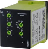 k3zm11-24v-acdc Tele K3ZM11 Series Plug In Timer Relay, 110 → 240 V ac, 24V ac/dc, 2-Contact, 1 s → 30days, DPDT