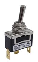 186-271 RS PRO Toggle Switch, Panel Mount, On-None-On, SPDT, Solder Lug Terminal, 125, 250V ac