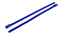 743-6298 RS PRO Cable Tie, Roller Ball, 150mm x 4.6 mm, Blue Polyester Coated Stainless Steel, Pk-100