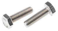 797-6336 RS PRO Stainless Steel, Hex Bolt, M10 x 35mm