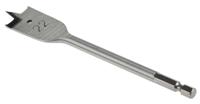 184-8184 RS PRO Chrome Vanadium Steel Flat Wood Drill Bit, 22mm Diameter, 152.4mm Overall