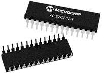 at27c512r-45pu Microchip 512kbit EPROM 28-Pin PDIP, AT27C512R-45PU