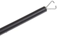 973053100 Hirschmann Test & Measurement Black Grabber Clip with Pincers, 4A, 60V dc, 4mm Socket