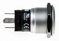 82-55511134 EAO 82 Series Illuminated Push Button Switch, Momentary, Panel Mount, 19mm Cutout, SPDT, Green LED, 240V, IP65, IP67