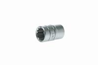 m120517-c Teng Tools 1/2 in Drive 17mm Standard Socket, 12 point, 38 mm Overall Length