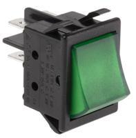 wrg32f2bbgen ZF Illuminated DPST, On-Off Rocker Switch Panel Mount