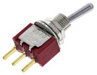 a101sycb04 TE Connectivity Toggle Switch, PCB Mount, On-On, SPDT, Through Hole Terminal, 20V