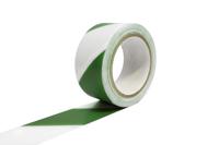 tp130402 Coba Europe Green/White PVC 33m Hazard Tape
