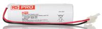 260-2993 RS PRO 2.4V NiCd Rechargeable Battery Pack, 4Ah - Pack of 1