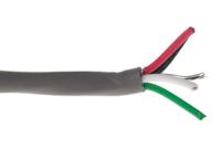 2414c-sl003 Alpha Wire Alpha Essentials Communication & Control Control Cable, 4 Cores, 0.56 mm² 20 AWG, Screened, 100 m, Grey